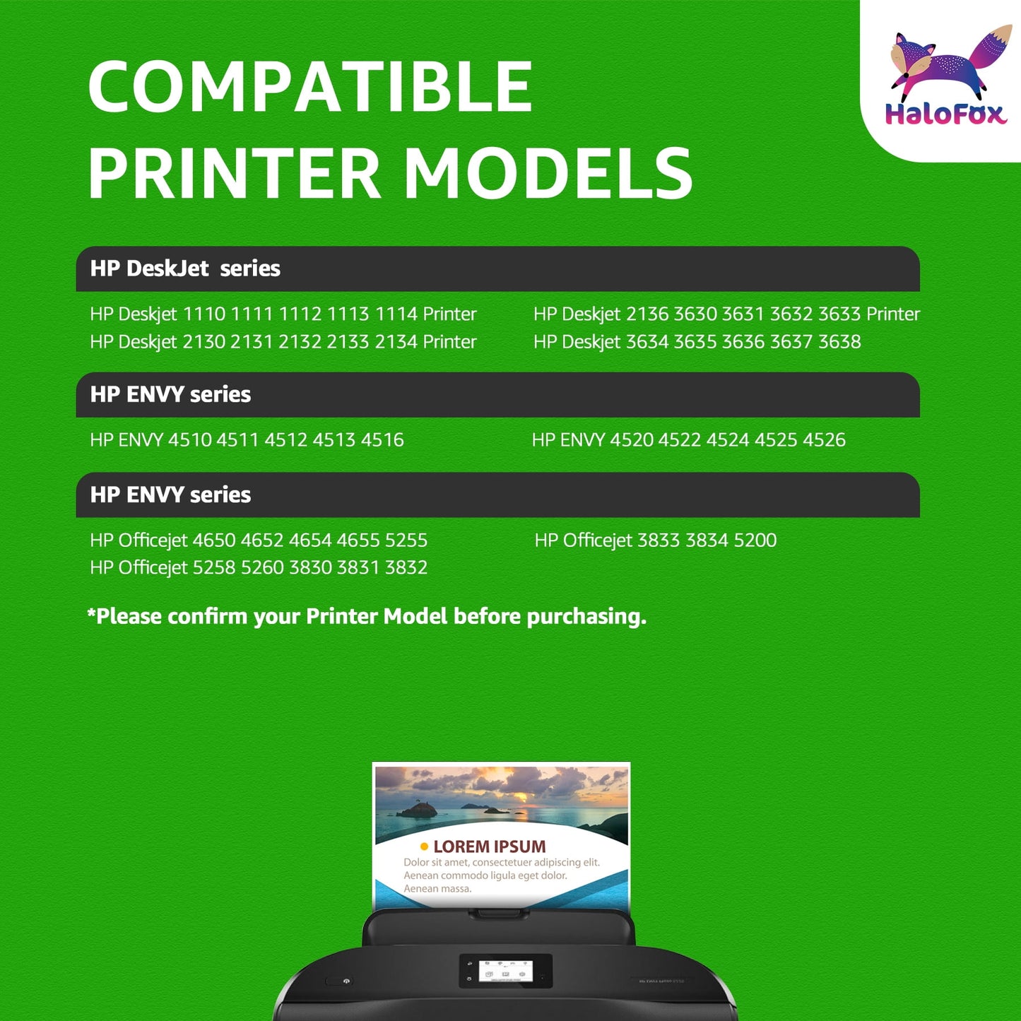 63XL Ink Cartridges Compatible for HP 63 ink cartridges for Officejet 3830 4650 5200 5255 Envy 4520 4512 Deskjet 1112 3630 Printer ( 2-Pack)
