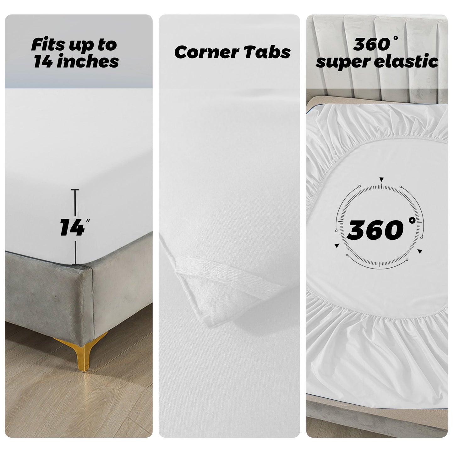 Vccoem Queen Comforter Set Soft and Cozy 7 Piece for All Seasons Bedding Comforters Bedding Sets Perfect for Bedroom Decor,White