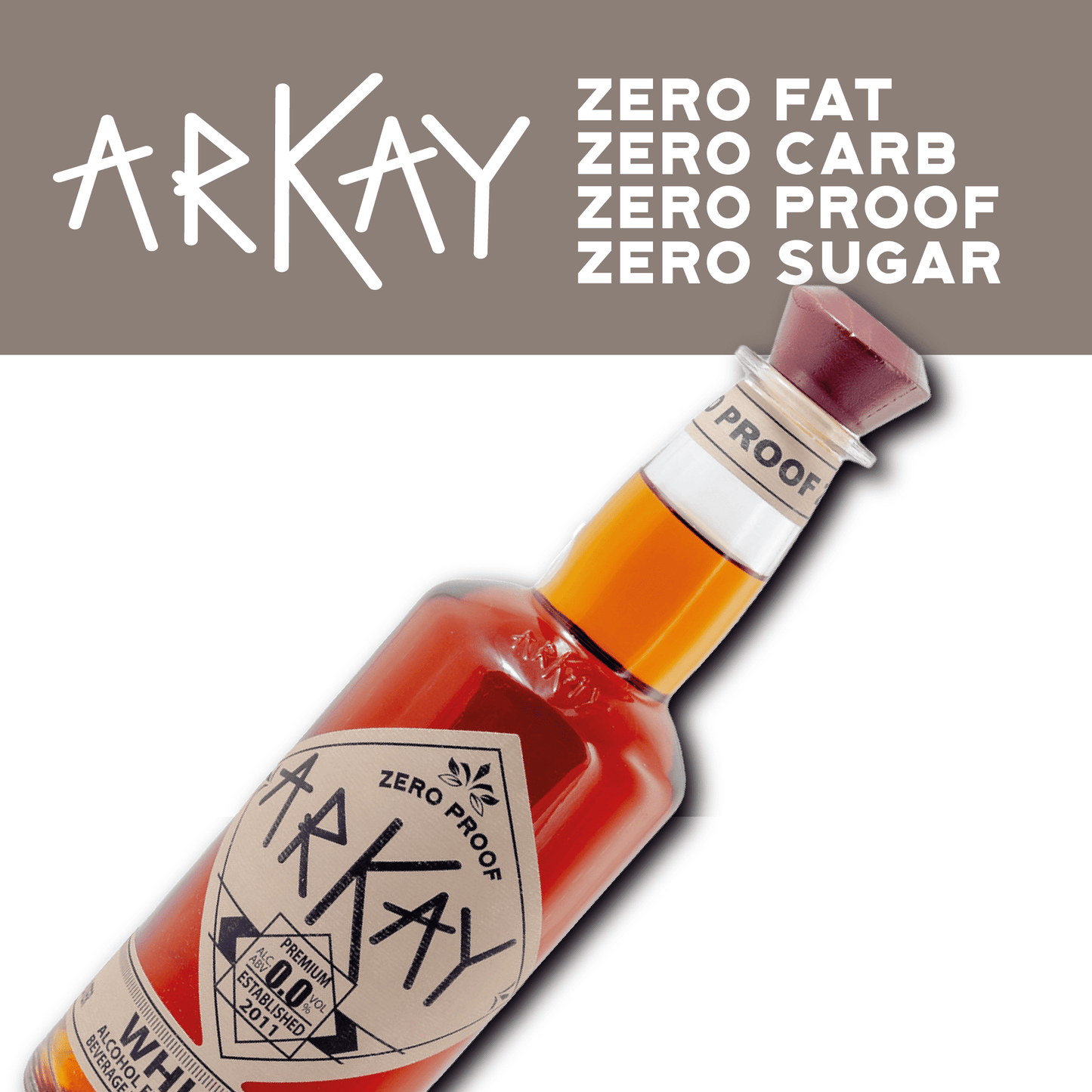 Arkay Zero Proof Whisky Alternative
