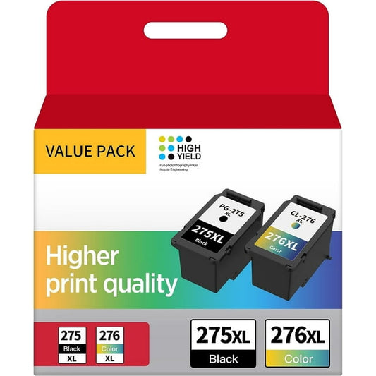 275 Ink Compatible for Canon Ink 275 and 276 PIXMA TS3722 TS3522 TR4722 pg 275 black ink cartridge