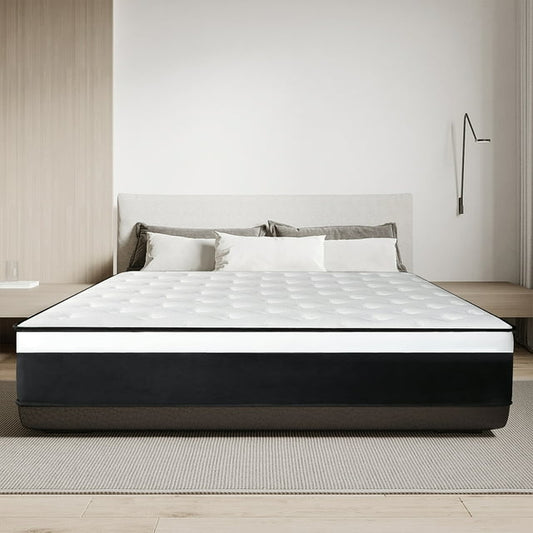 Full Mattress, 14 inch Hybrid Mattress in a Box,Medium Firm
