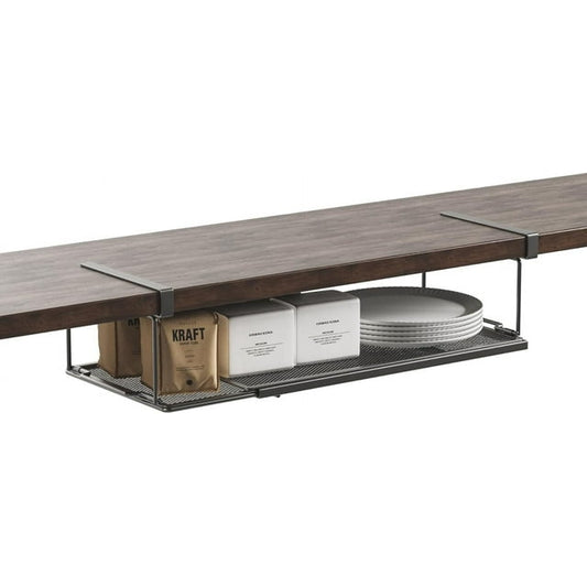 FullPetMoon Under Shelf Organizer, Extendable Under Shelf Storage for Pantry Cabinet, Laundry Room, Shoe Bench, Closet