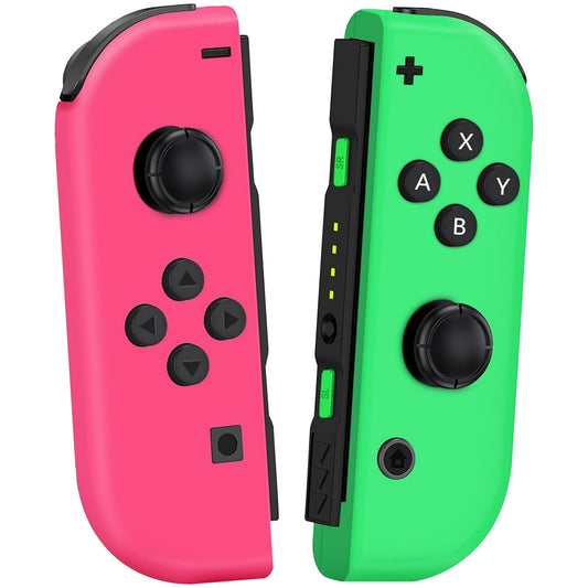 Joy pad for Nintendo Switch, Left and Right Wireless Switch Controller Supports Dual Vibration/Wake-up Function/Motion Control