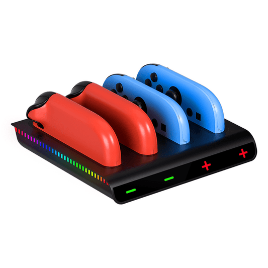 Switch 2 Joy Cons Charging Station, ESYWEN Charger Station for Switch Joy Cons for Nintendo Switch 2 with RGB