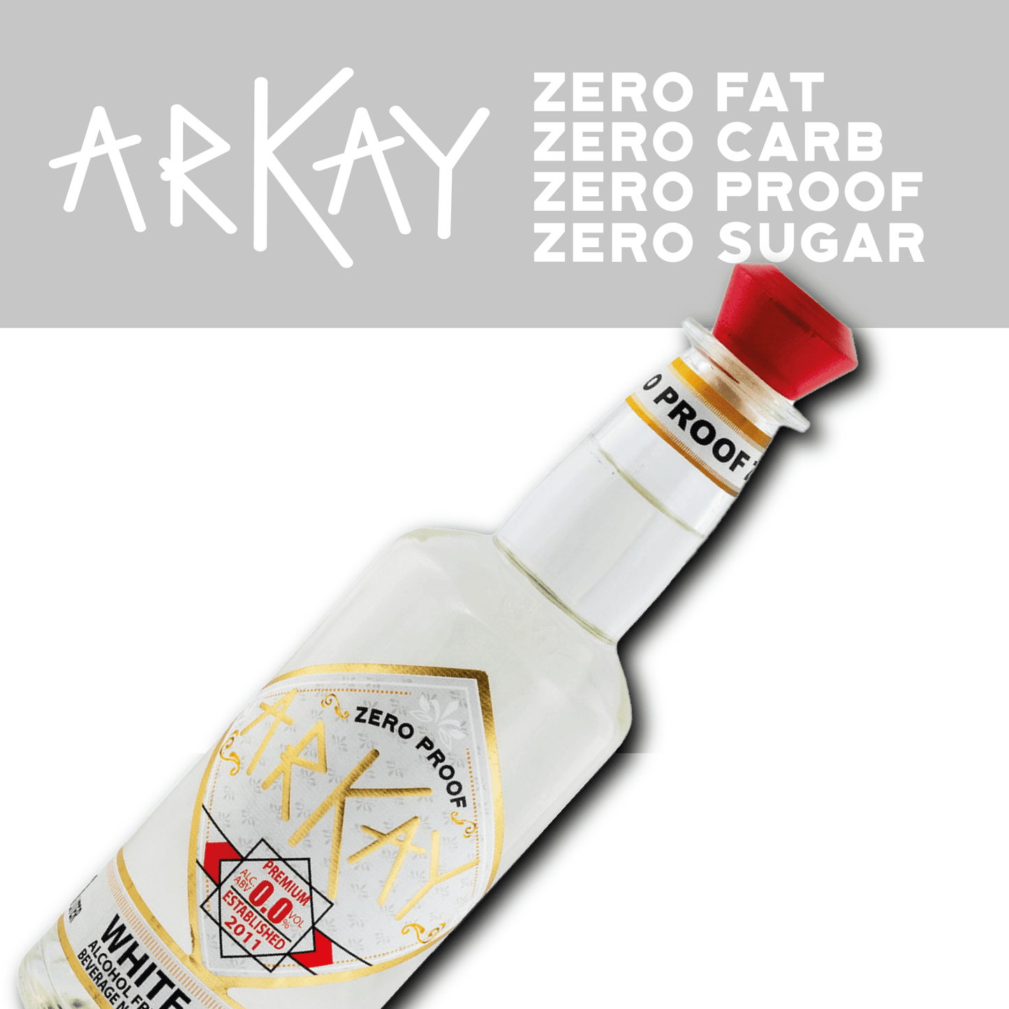 Arkay Zero Proof White Rum Alternative